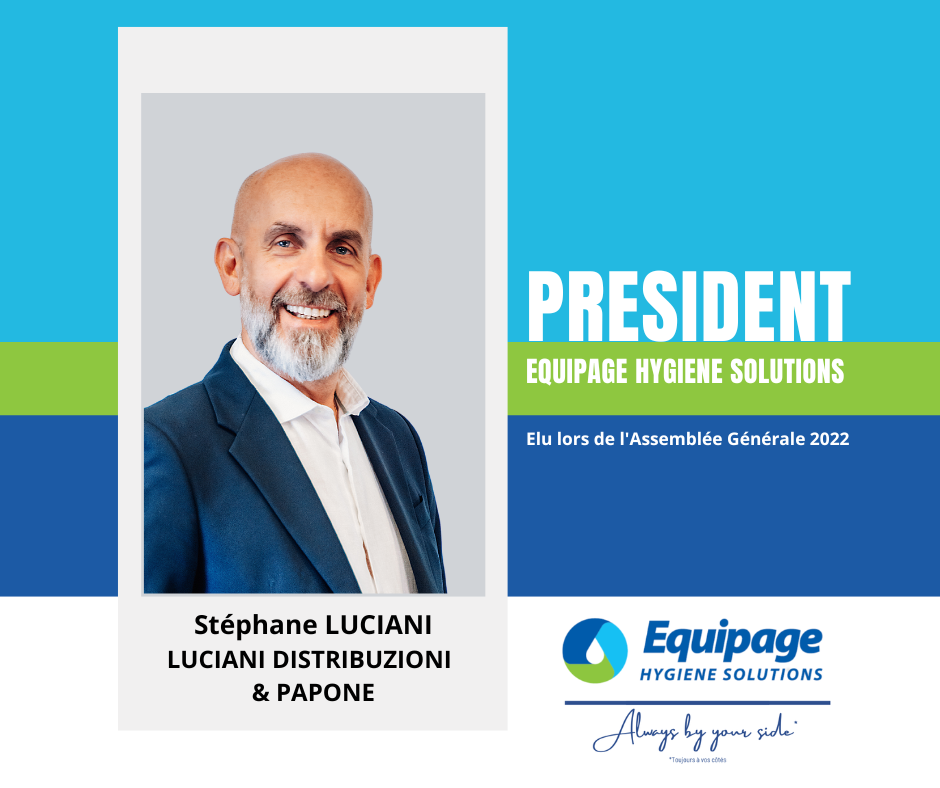 Stéphane Luciani Nouveau Président Equipage Hygiène Solutions